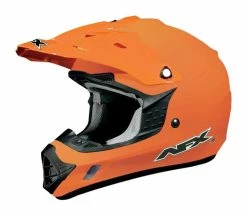 AFX FX-17 Helmet -Bell Sales Store 2010 AFX FX 17 Solid Orange Helmet Orange