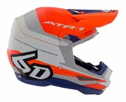 6D Helmets 6D ATR-1 Pace Helmet 22 6D Helmets 6D ATR-1 Pace Helmet -Bell Sales Store 6 d helmets atr1 pace helmet orange blue white 2