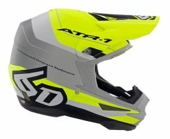 6D Helmets 6D ATR-1 Pace Helmet 30 6D Helmets 6D ATR-1 Pace Helmet -Bell Sales Store 6 d helmets atr1 pace helmet yellow grey 2