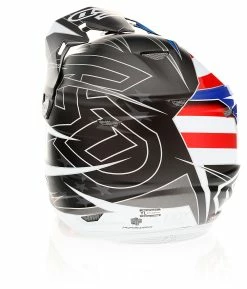 6D Helmets 6D Youth ATR-2Y Super Patriot Helmet -Bell Sales Store 6 d youth atr2 y super patriot helmet white blue 3