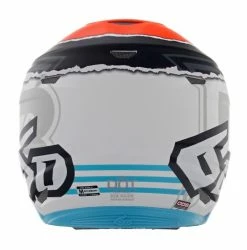6D Helmets 6D Youth ATR-2Y Danger Boy Helmet -Bell Sales Store 6 datr2 danger boy helmet white orange blue 3