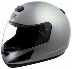 GMAX Helmets GMax GM38 Helmet - Solid -Bell Sales Store Gmax Gm38 Helmet Dark Mettallic Silver