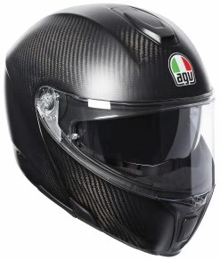 AGV Helmets AGV Sportmodular Carbon Solid Helmet -Bell Sales Store agv helmets agv sport modular matt