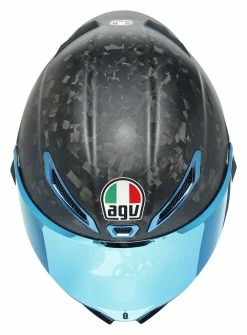 AGV Helmets AGV Pista GP RR Futuro Forgiato Helmet 15 AGV Helmets AGV Pista GP RR Futuro Forgiato Helmet -Bell Sales Store agv helmets pista gprr futuro forgiato matte grey carbon 7