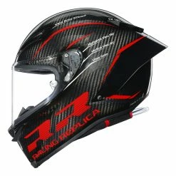 AGV Helmets AGV Pista GP RR Carbon Performance Helmet -Bell Sales Store agv pista gprr carbon performance helmet carbon red 4