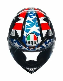 AGV Helmets AGV Pista GP RR Mir Americas 2021 Helmet 10 AGV Helmets AGV Pista GP RR Mir Americas 2021 Helmet -Bell Sales Store agv pista gprr mir americas2021 helmet white blue 4