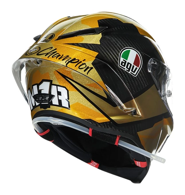 AGV Helmets AGV Pista GP RR Mir Champion 2020 Helmet 2 AGV Helmets AGV Pista GP RR Mir Champion 2020 Helmet - Image 2