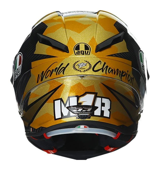 AGV Helmets AGV Pista GP RR Mir Champion 2020 Helmet 5 AGV Helmets AGV Pista GP RR Mir Champion 2020 Helmet - Image 5