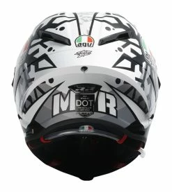 AGV Helmets AGV Pista GP RR Mir Winter Test 2021 Helmet 6 AGV Helmets AGV Pista GP RR Mir Winter Test 2021 Helmet -Bell Sales Store agv pista gprr mir winter test2021 helmet white black grey 2