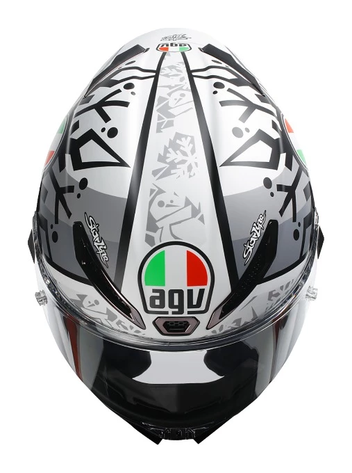 AGV Helmets AGV Pista GP RR Mir Winter Test 2021 Helmet 4 AGV Helmets AGV Pista GP RR Mir Winter Test 2021 Helmet - Image 4