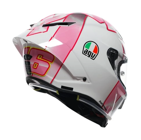 AGV Helmets AGV Pista GP RR Rossi Misano 2021 Helmet 3 AGV Helmets AGV Pista GP RR Rossi Misano 2021 Helmet - Image 3