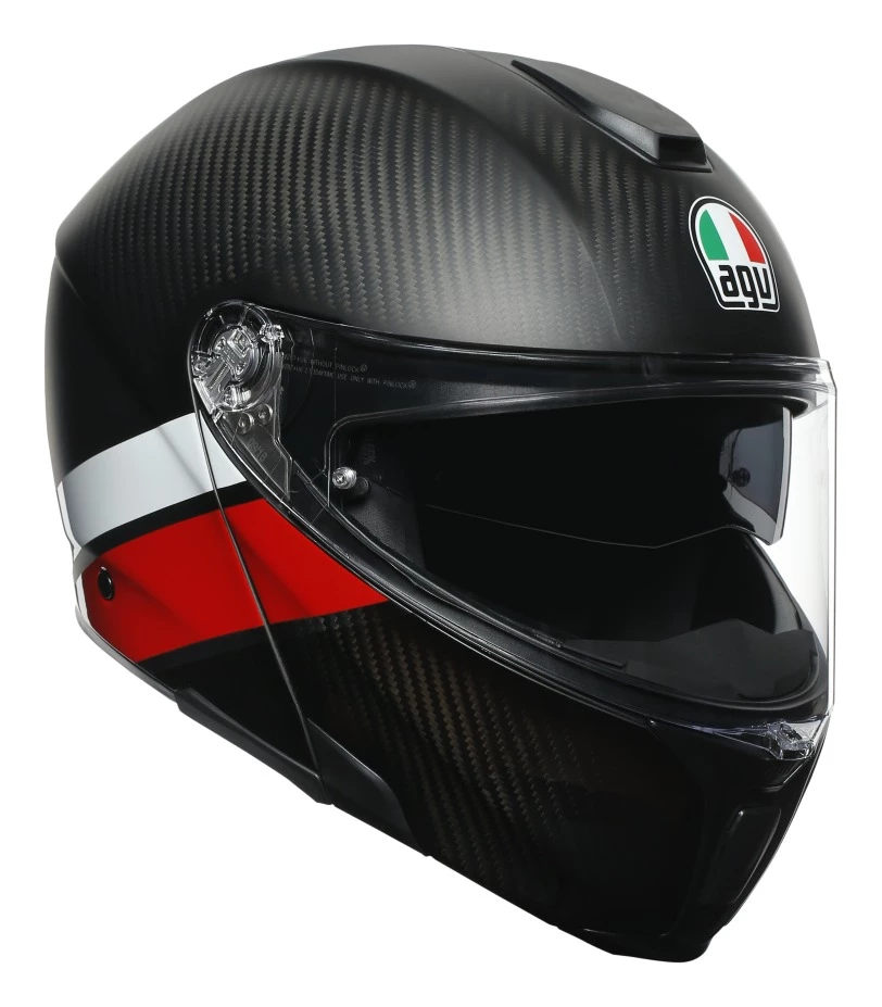 AGV Helmets AGV Sportmodular Carbon Layer Helmet 8 AGV Helmets AGV Sportmodular Carbon Layer Helmet - Image 8