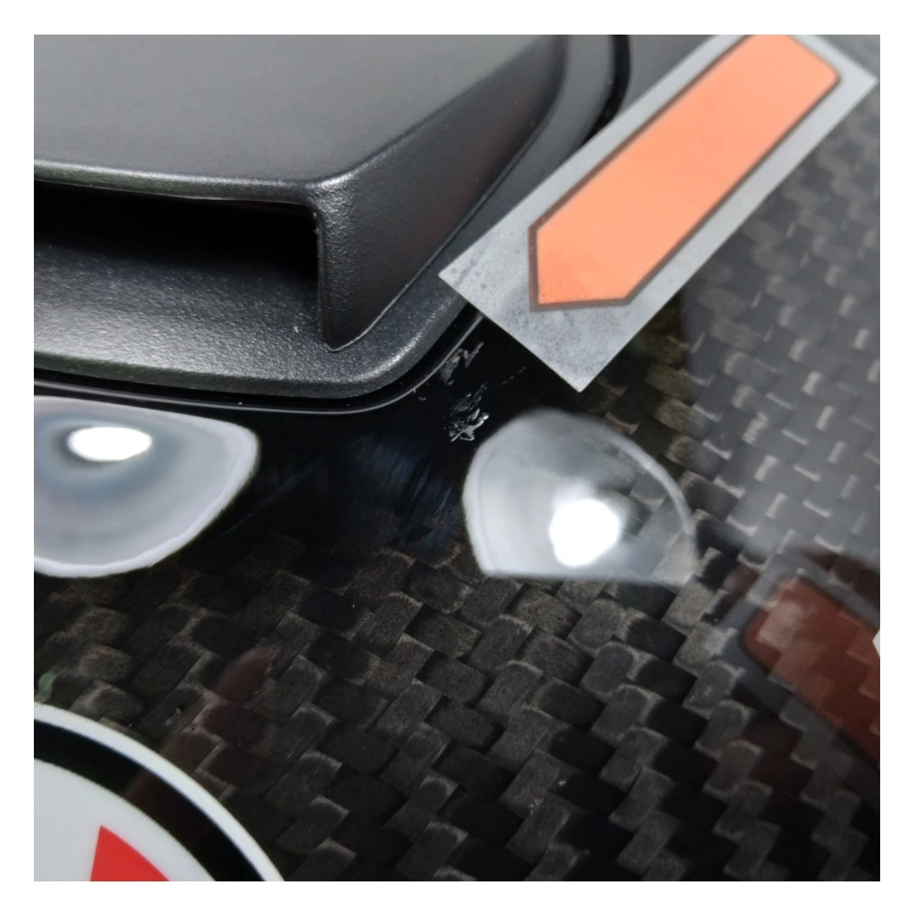 AGV Helmets AGV Sportmodular Carbon Solid Helmet Black / 2XL [Blemished - Good] - Image 7