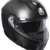 AGV Helmets AGV Sportmodular Carbon Solid Helmet Matte Black / 2XL [Open Box]