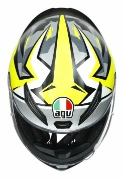 AGV Helmets AGV K1 Mir 2018 Helmet 13 AGV Helmets AGV K1 Mir 2018 Helmet -Bell Sales Store agvk1 mir2018 helmet white black yellow 6