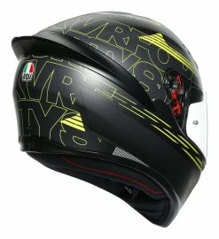 AGV Helmets AGV K1 Track 46 Helmet 7 AGV Helmets AGV K1 Track 46 Helmet -Bell Sales Store agvk1 track46 helmet black yellow 3
