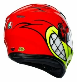 AGV Helmets AGV K3 SV Birdy Helmet -Bell Sales Store agvk3 sv birdy helmet red yellow 2
