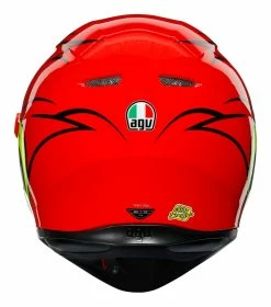 AGV Helmets AGV K3 SV Birdy Helmet -Bell Sales Store agvk3 sv birdy helmet red yellow 3