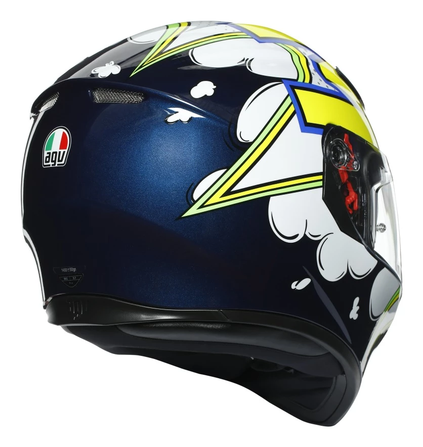 AGV Helmets AGV K3 SV Bubble Helmet 4 AGV Helmets AGV K3 SV Bubble Helmet - Image 4
