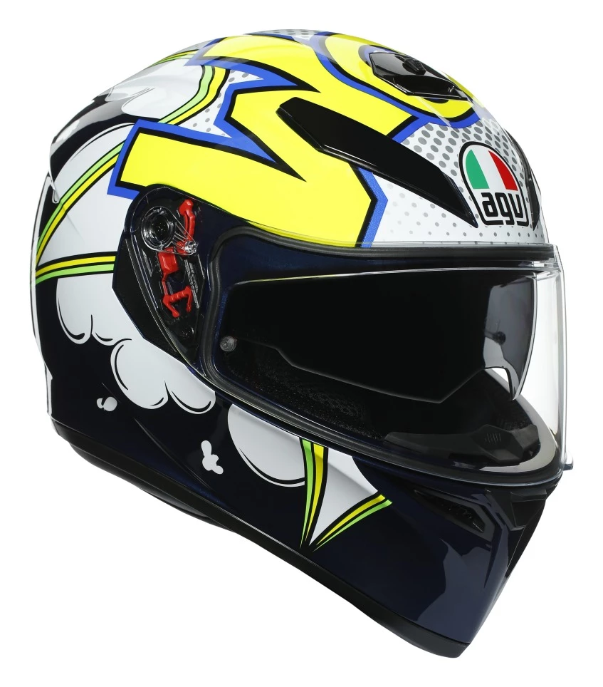 AGV Helmets AGV K3 SV Bubble Helmet 1 AGV Helmets AGV K3 SV Bubble Helmet