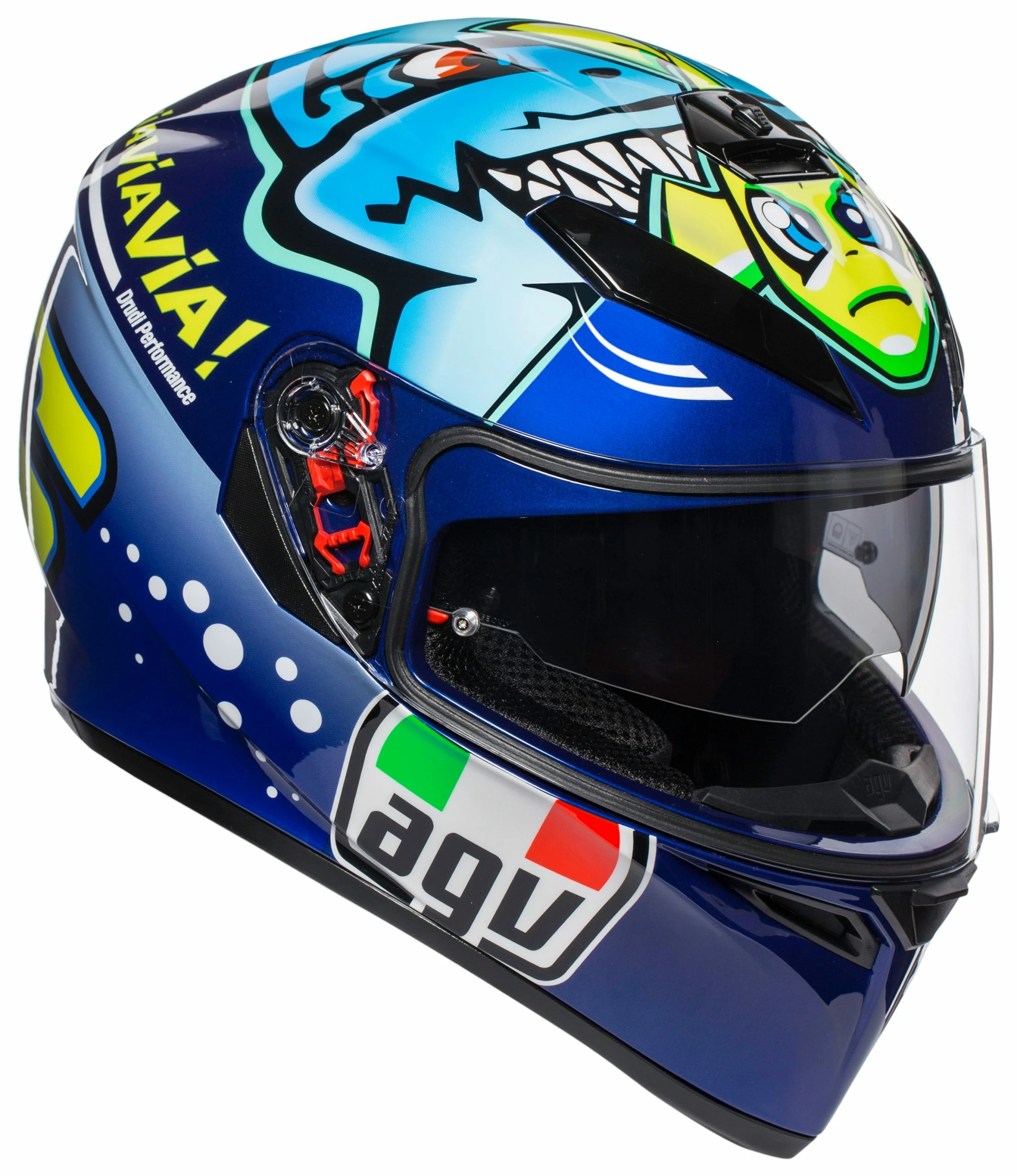AGV Helmets AGV K3 SV Rossi Misano 2015 Helmet 1 AGV Helmets AGV K3 SV Rossi Misano 2015 Helmet
