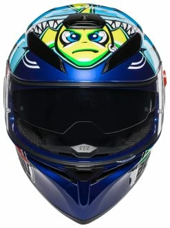AGV Helmets AGV K3 SV Rossi Misano 2015 Helmet 8 AGV Helmets AGV K3 SV Rossi Misano 2015 Helmet -Bell Sales Store agvk3 sv rossi misano2015 helmet 8
