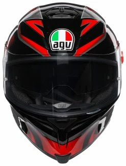 AGV Helmets AGV K5 S Hurricane 2.0 Helmet -Bell Sales Store agvk5 s hurricane20 helmet black red 1