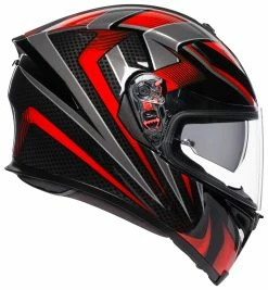 AGV Helmets AGV K5 S Hurricane 2.0 Helmet -Bell Sales Store agvk5 s hurricane20 helmet black red 3