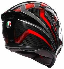 AGV Helmets AGV K5 S Hurricane 2.0 Helmet -Bell Sales Store agvk5 s hurricane20 helmet black red 5