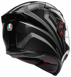 AGV Helmets AGV K5 S Hurricane 2.0 Helmet -Bell Sales Store agvk5 s hurricane20 helmet black silver 4