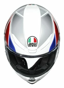 AGV Helmets AGV K6 Hyphen Helmet 27 AGV Helmets AGV K6 Hyphen Helmet -Bell Sales Store agvk6 hyphen helmet white red blue 6