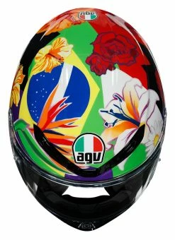 AGV Helmets AGV K6 Morbidelli 2021 Helmet -Bell Sales Store agvk6 morbidelli2021 helmet 4