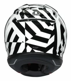 AGV Helmets AGV K6 Secret Helmet -Bell Sales Store agvk6 secret helmet black white 3