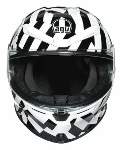 AGV Helmets AGV K6 Secret Helmet -Bell Sales Store agvk6 secret helmet black white 5