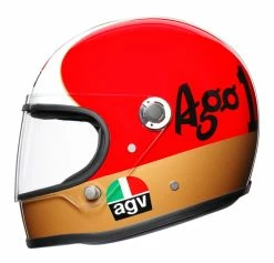 AGV Helmets AGV X3000 Ago Helmet -Bell Sales Store agvx3000 ago helmet green gold 2