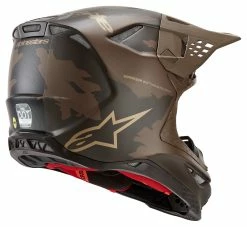 Alpinestars M10 Squad LE Helmet -Bell Sales Store alpinestars m10 squad le helmet brown gold 1
