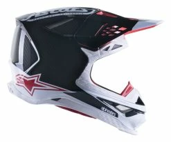 Alpinestars Supertech M10 Carbon Angel LE Helmet Black/Red / XS [Open Box] -Bell Sales Store alpinestars supertech m10 carbon angel le helmet black red xs open box black red 3