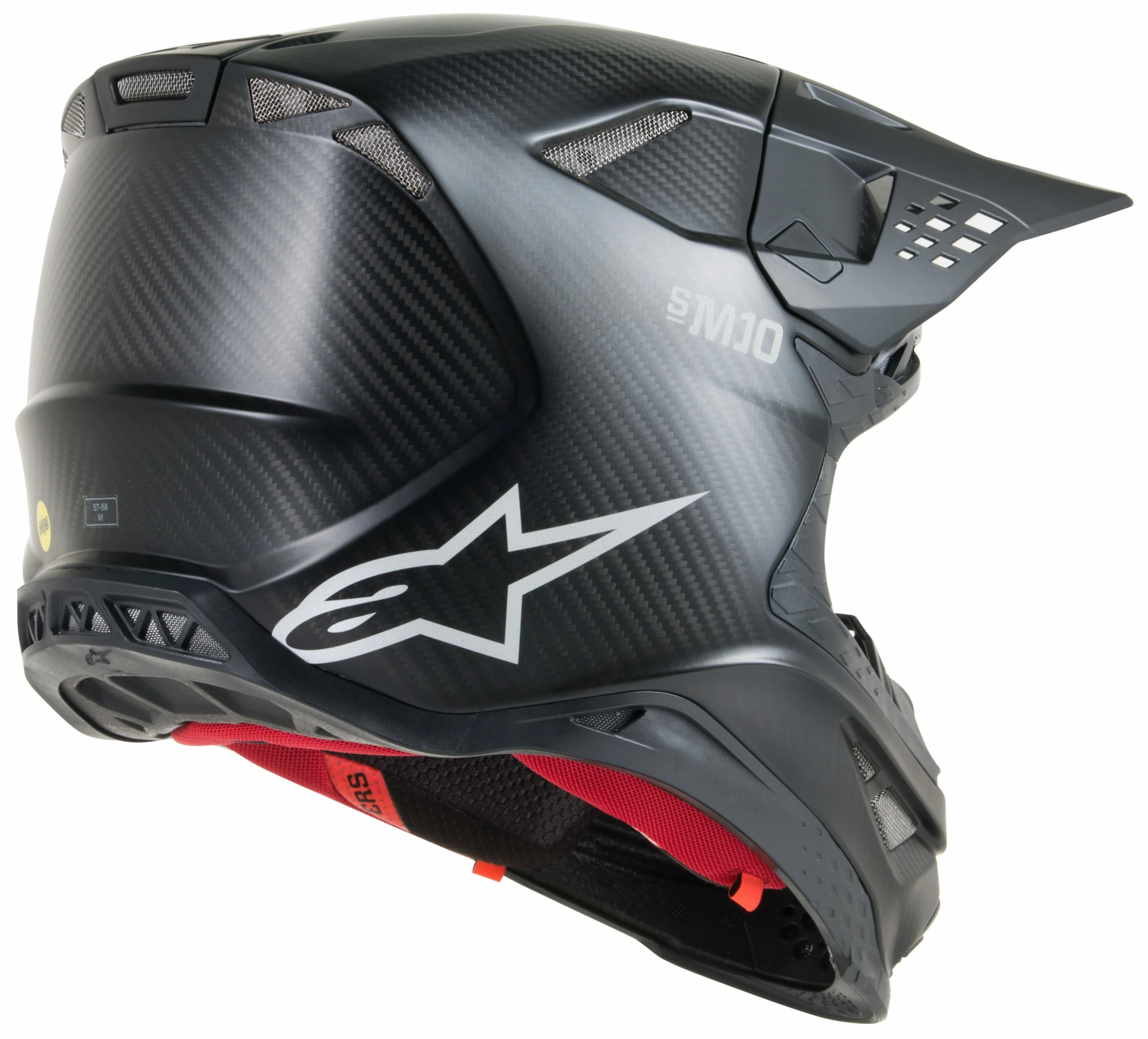 Alpinestars Supertech M10 Carbon Helmet 2 Alpinestars Supertech M10 Carbon Helmet - Image 2