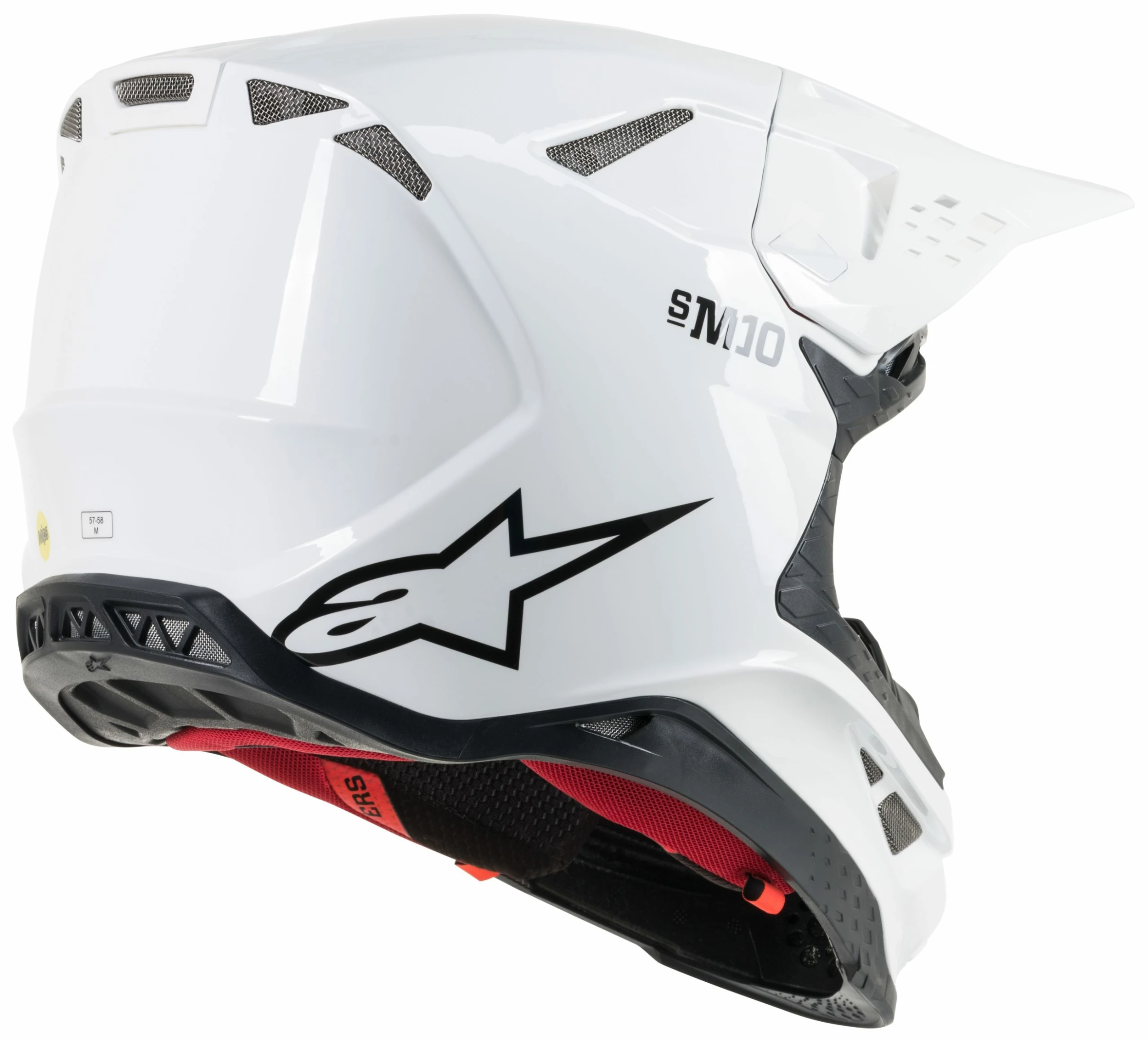 Alpinestars Supertech M10 Carbon Helmet 4 Alpinestars Supertech M10 Carbon Helmet - Image 4