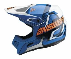 Answer AR1 Vendetta Helmet 13 Answer AR1 Vendetta Helmet -Bell Sales Store answer ar1 vendetta helmet blue white orange 1