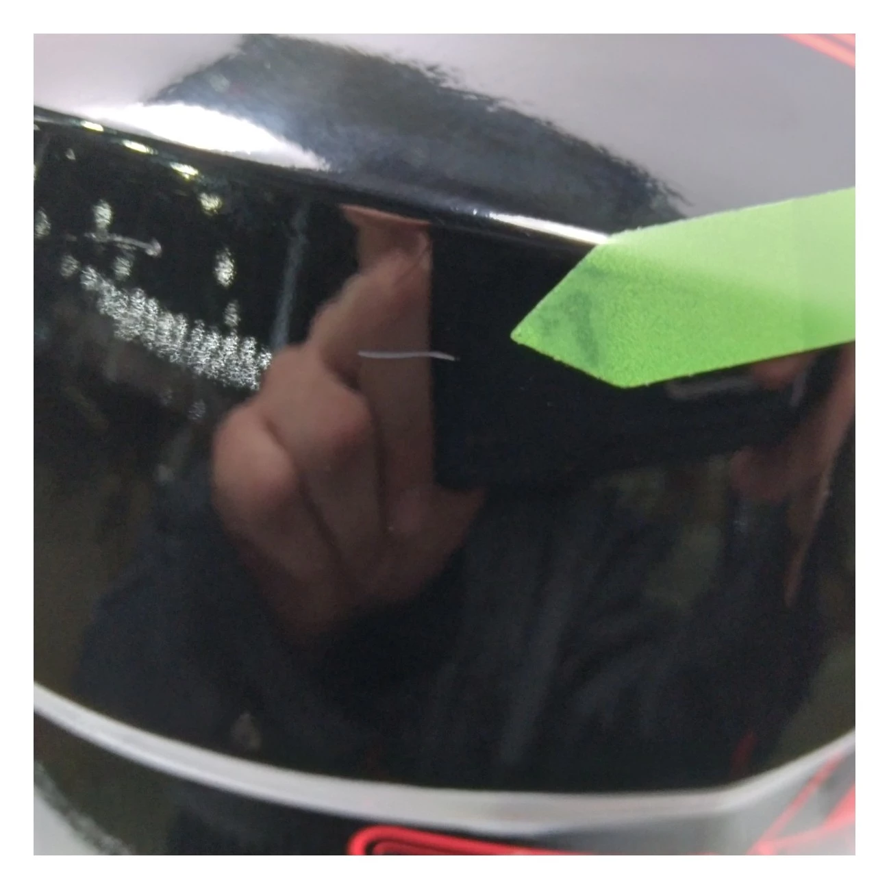 Answer AR1 Vendetta Helmet Red/Black / LG [Blemished - Very Good] - Image 4