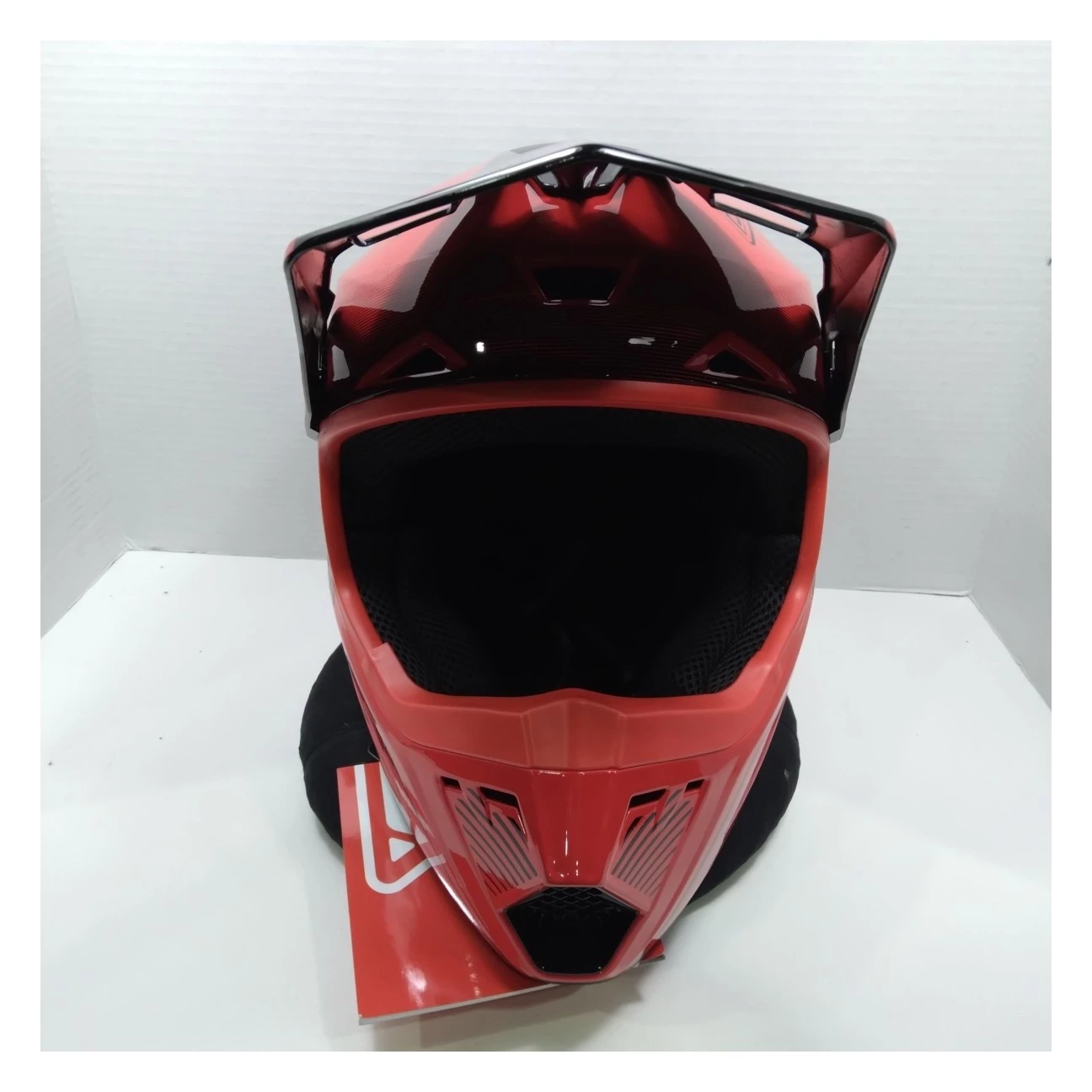 Answer AR1 Vendetta Helmet Red/Black / LG [Blemished - Very Good] - Image 7