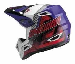 Answer AR1 Vendetta Helmet 19 Answer AR1 Vendetta Helmet -Bell Sales Store answer ar1 vendetta helmet red white purple 1