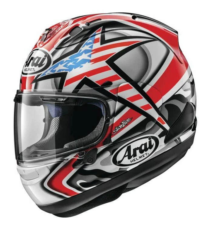 Arai Helmets Arai Corsair X Hayden Laguna Helmet 1 Arai Helmets Arai Corsair X Hayden Laguna Helmet