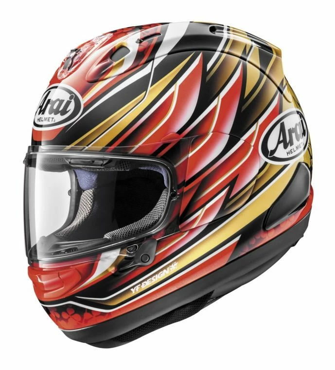Arai Helmets Arai Corsair X Nakagami Helmet 1 Arai Helmets Arai Corsair X Nakagami Helmet