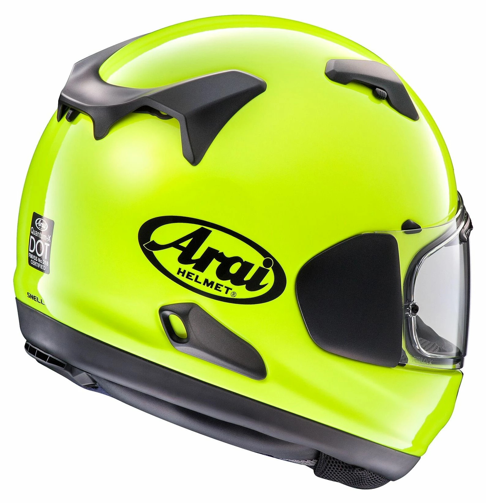 Arai Helmets Arai Quantum-X Hi-Viz Helmet 2 Arai Helmets Arai Quantum-X Hi-Viz Helmet - Image 2