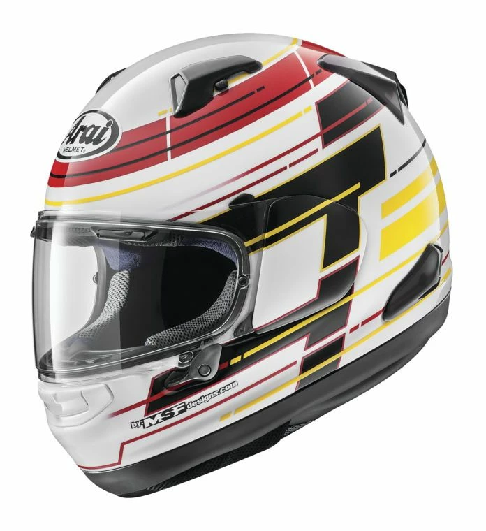 Arai Helmets Arai Signet-X Striker Helmet 1 Arai Helmets Arai Signet-X Striker Helmet