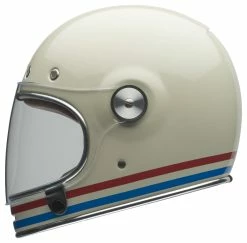 Bell Helmets Bell Bullitt Stripes Helmet -Bell Sales Store bell bullitt stripes helmet pearl white oxblood blue 2