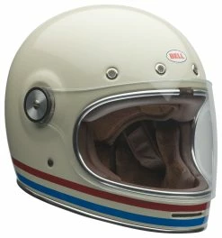 Bell Helmets Bell Bullitt Stripes Helmet -Bell Sales Store bell bullitt stripes helmet pearl white oxblood blue 5