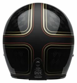 Bell Helmets Bell Custom 500 Carbon RSD Checkmate Helmet (XS) -Bell Sales Store bell custom500 carbon rsd checkmate helmet black gold 5